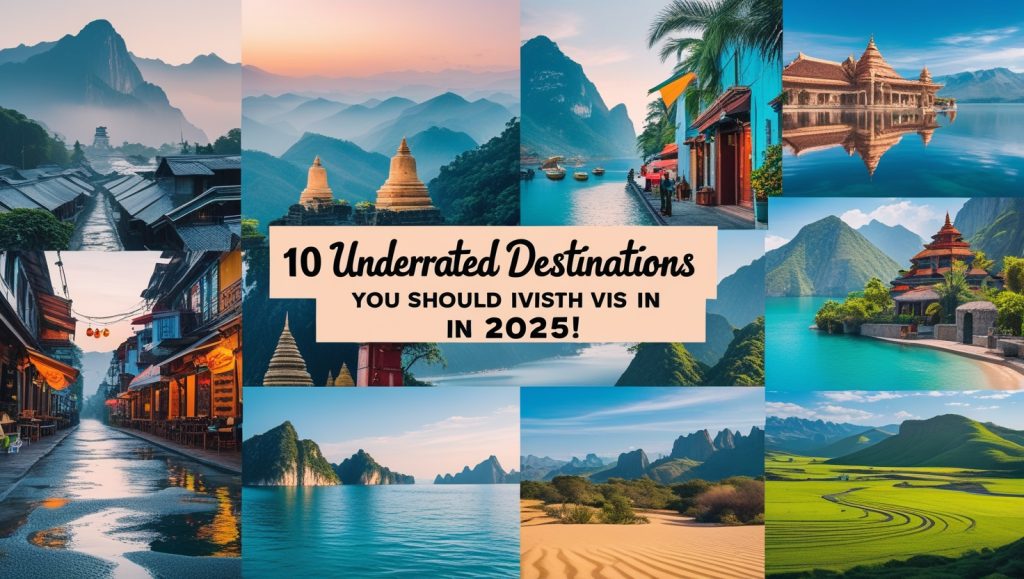 10 underrated destinations You should visit in 2025!